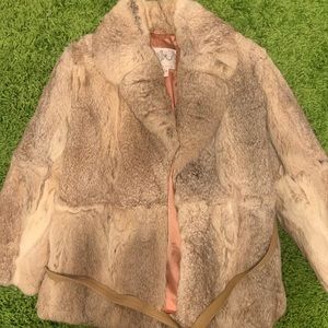 Vintage Elan Rabbit Fur Coat